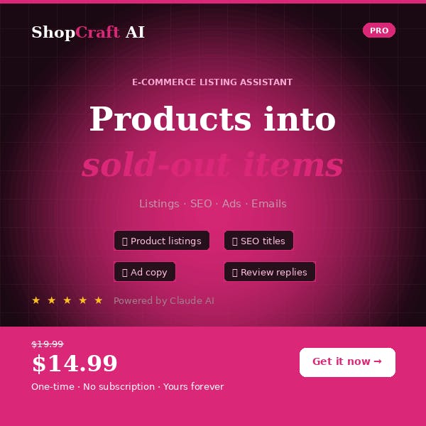 ShopCraft AI