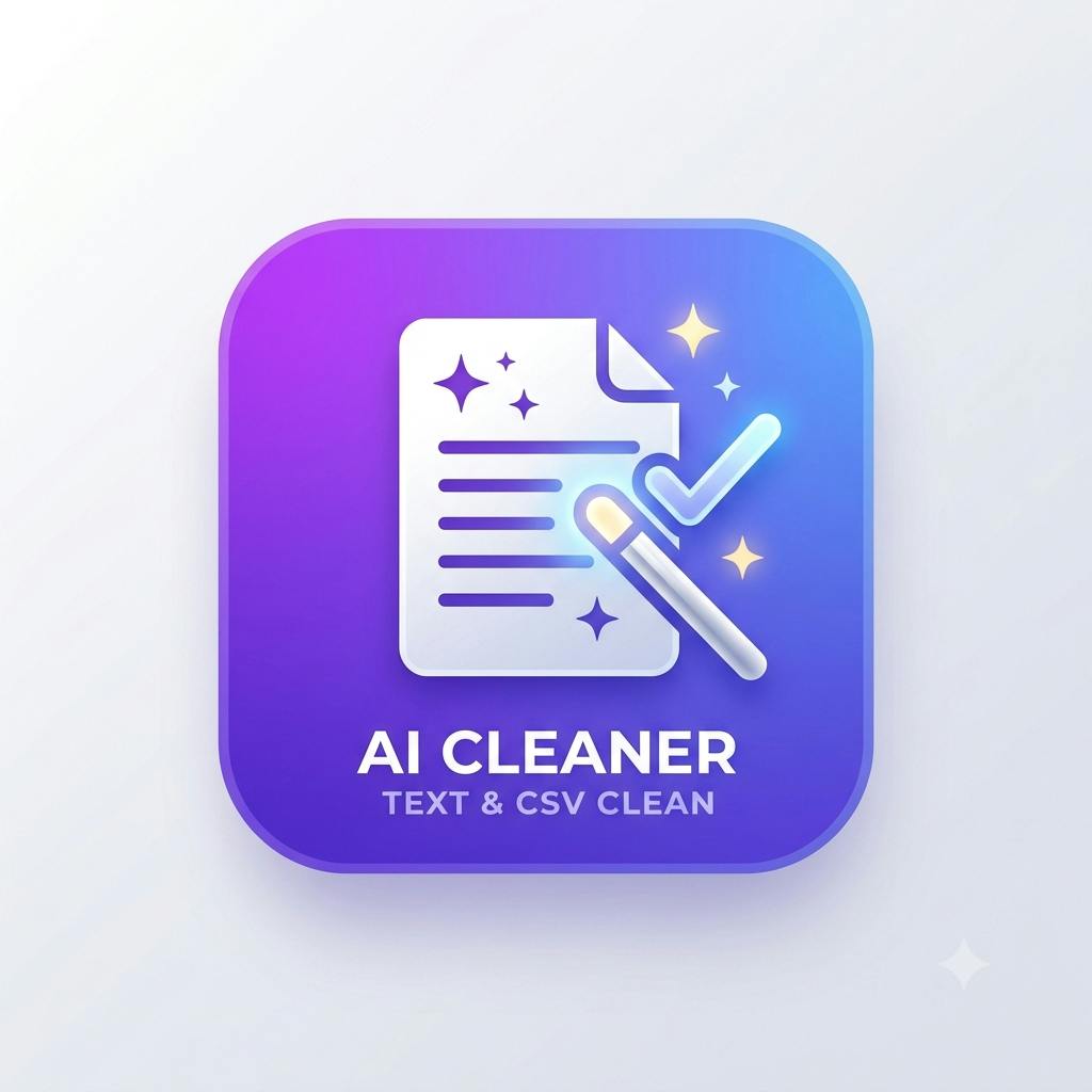 AI Text & CSV Cleaner