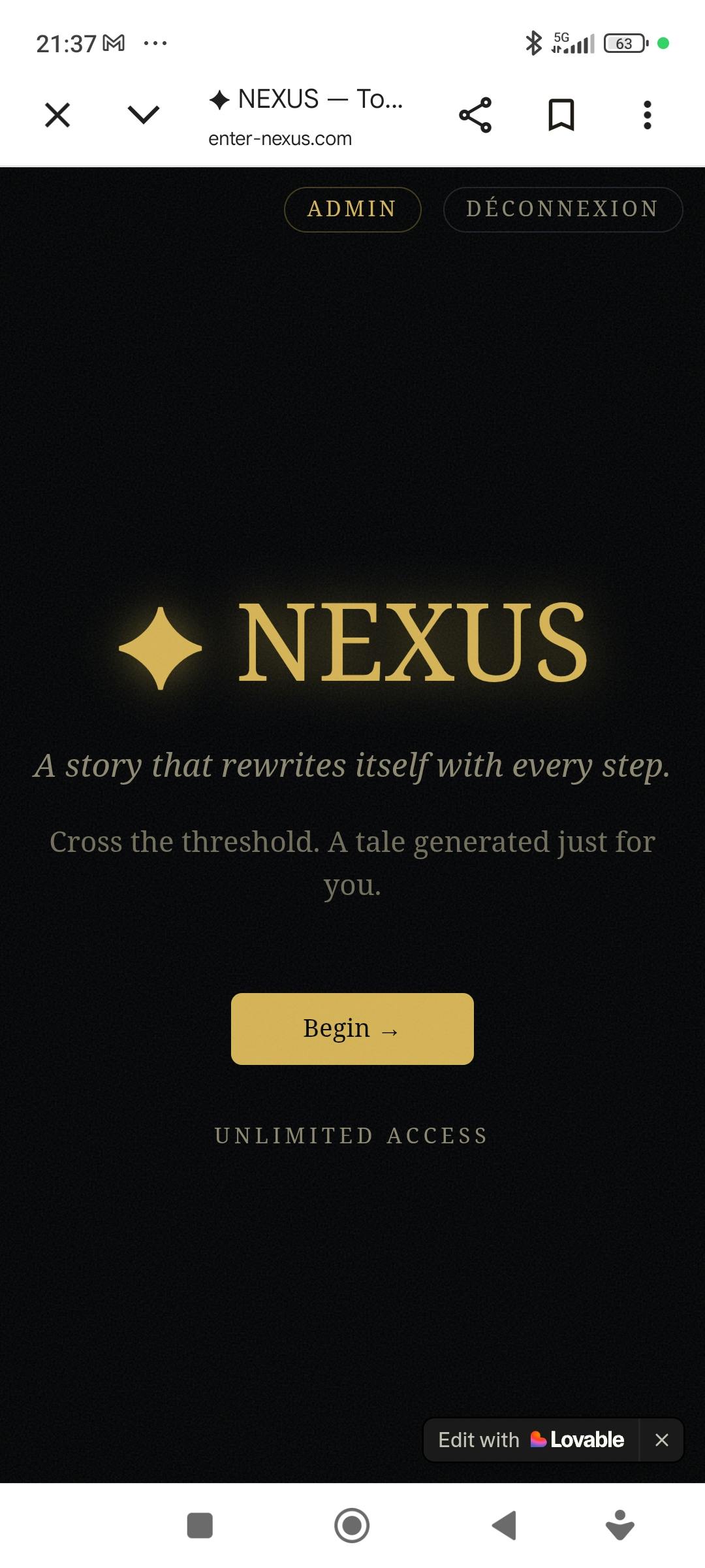 ✦ NEXUS