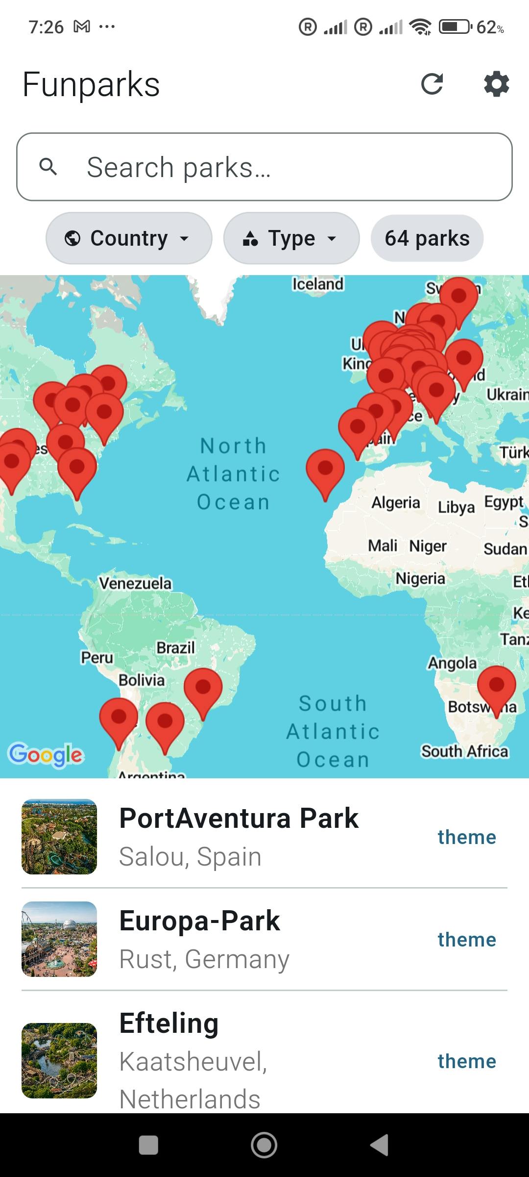Funparks - Theme Park Guide