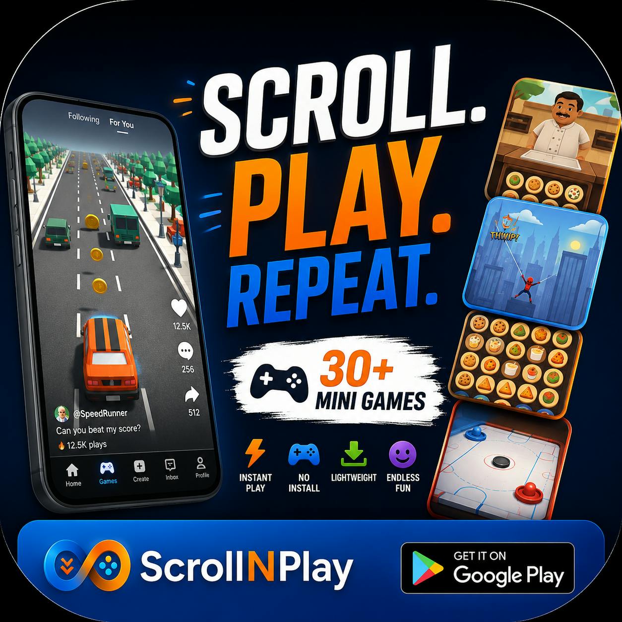 ScrollNPlay