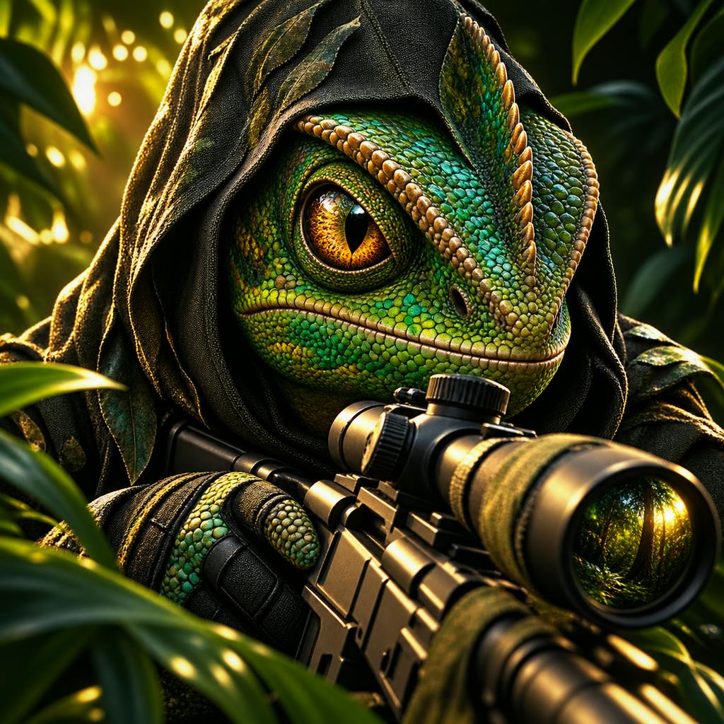 Chameleon Sniper: Offline FPS