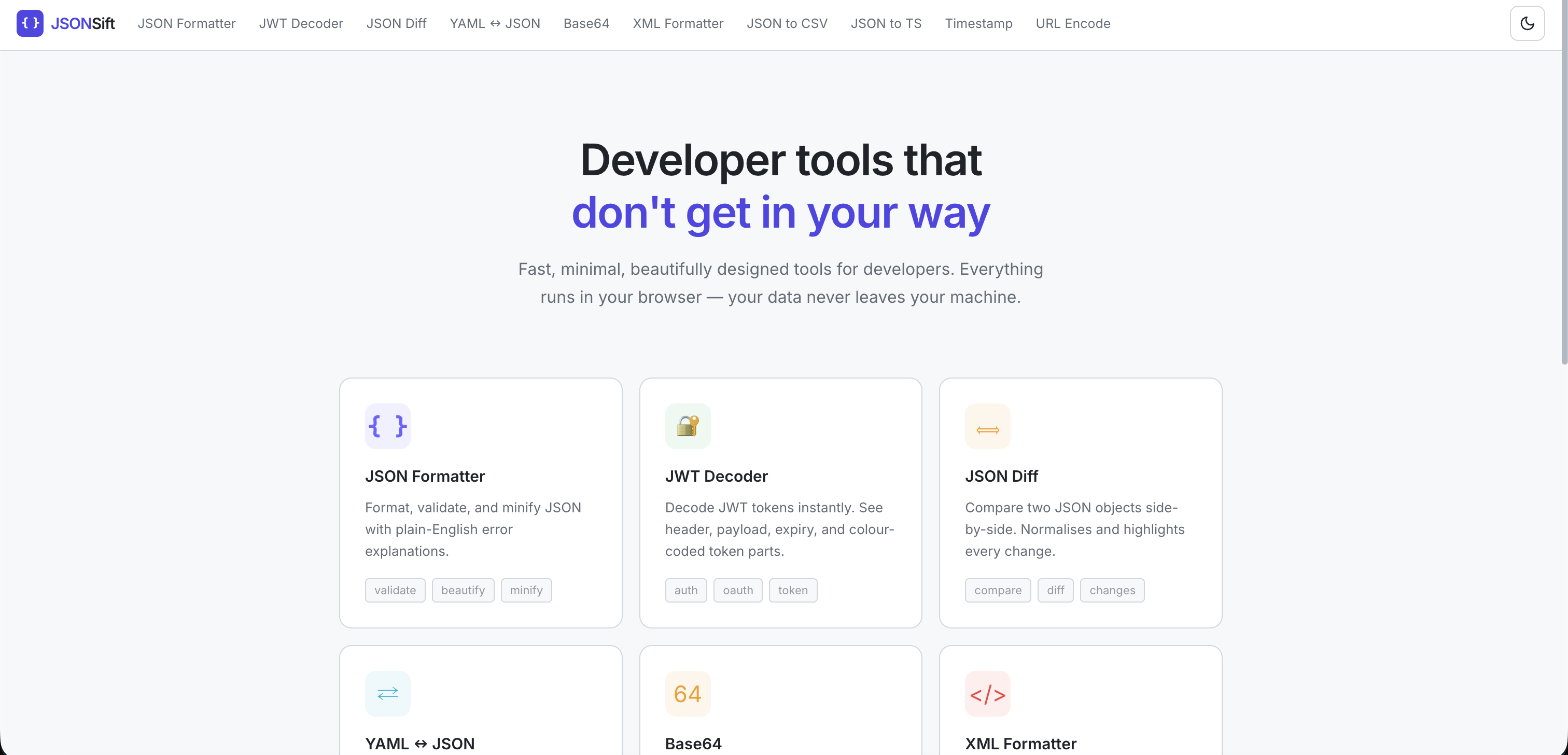 JSONSift