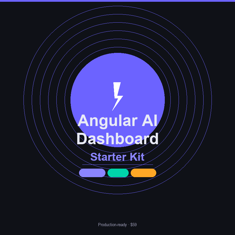 Angular AI Dashboard Starter Kit v2