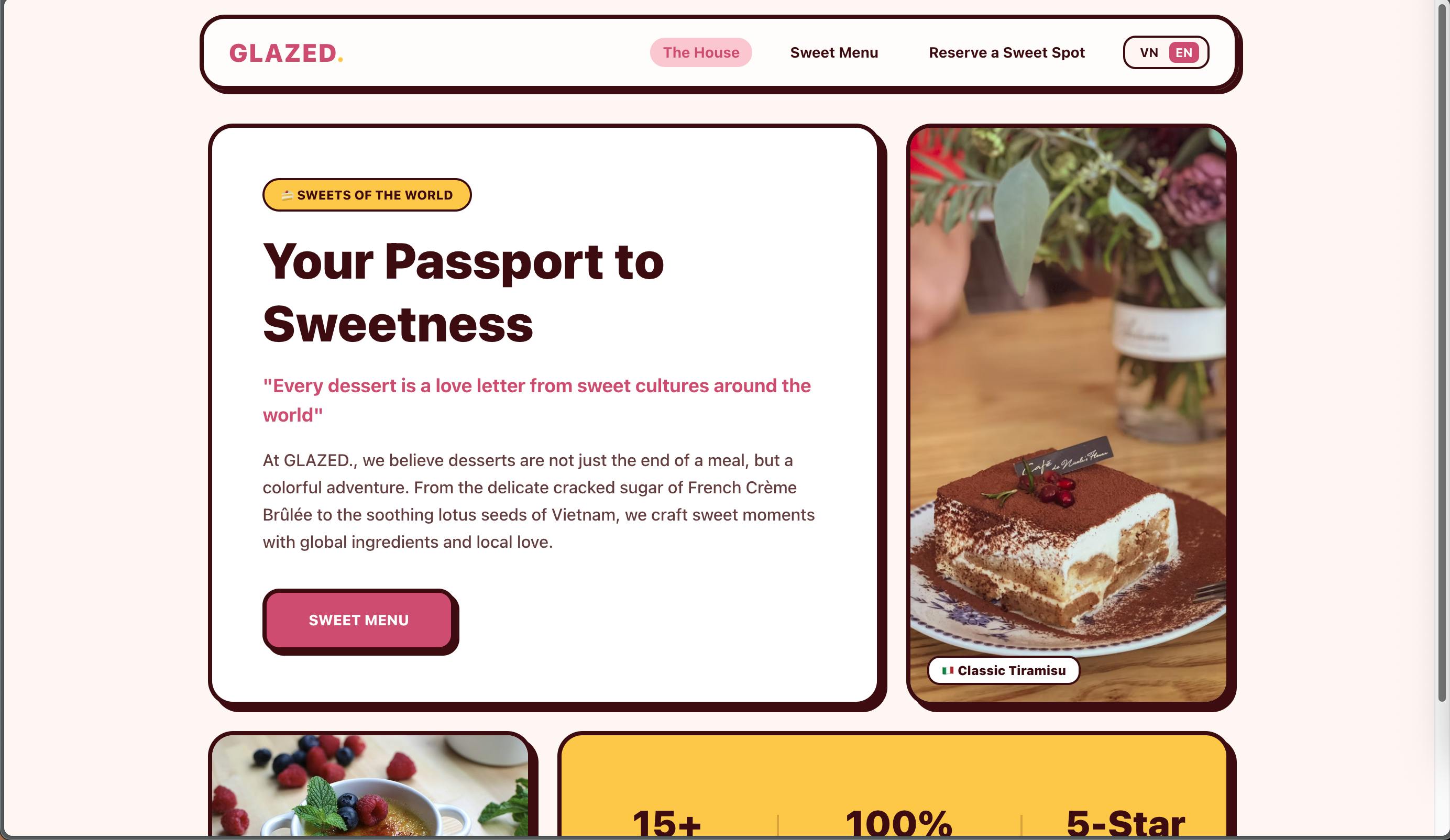 Modern and ready to use websitr template