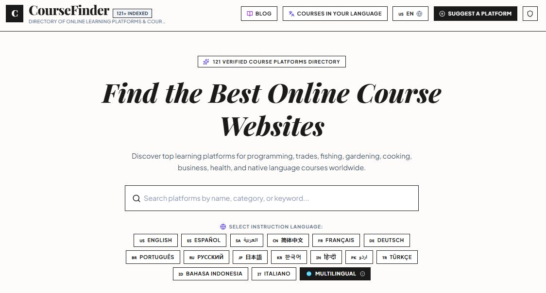 CourseFinder