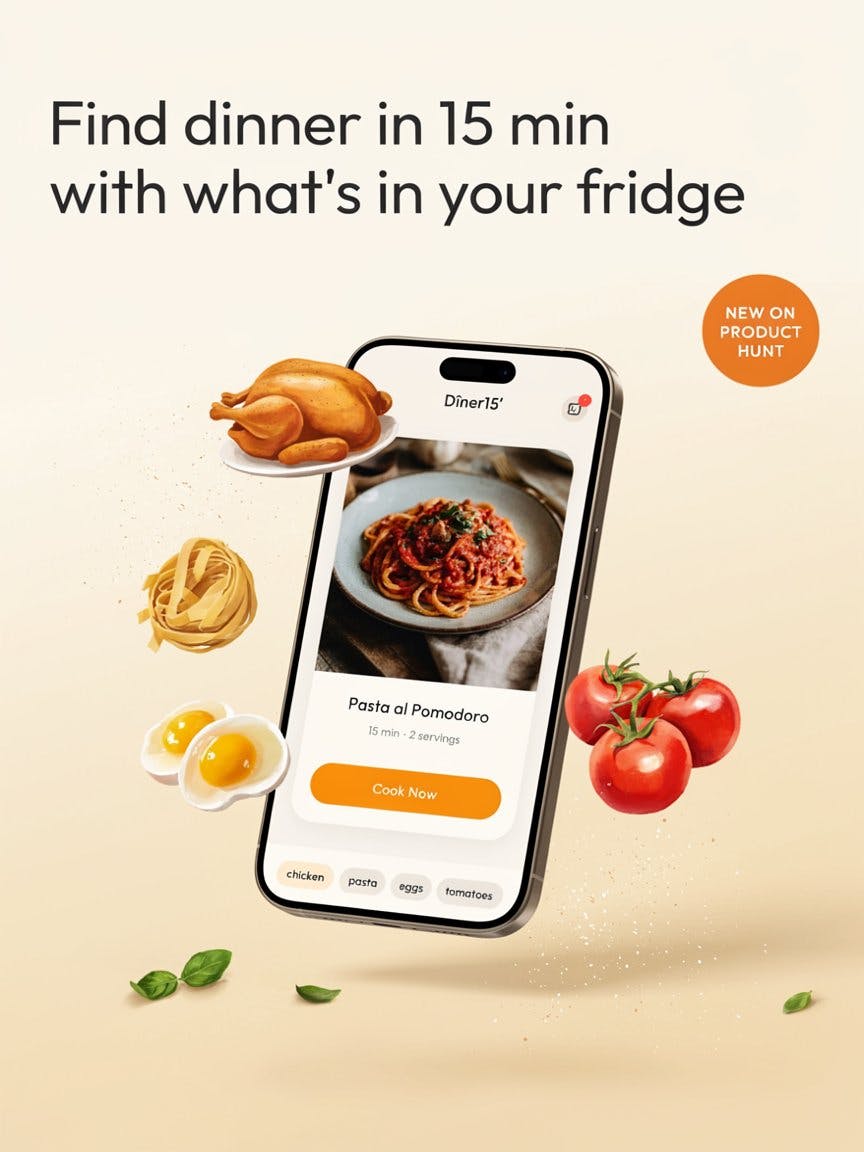 Dîner15' — AI Recipe Finder