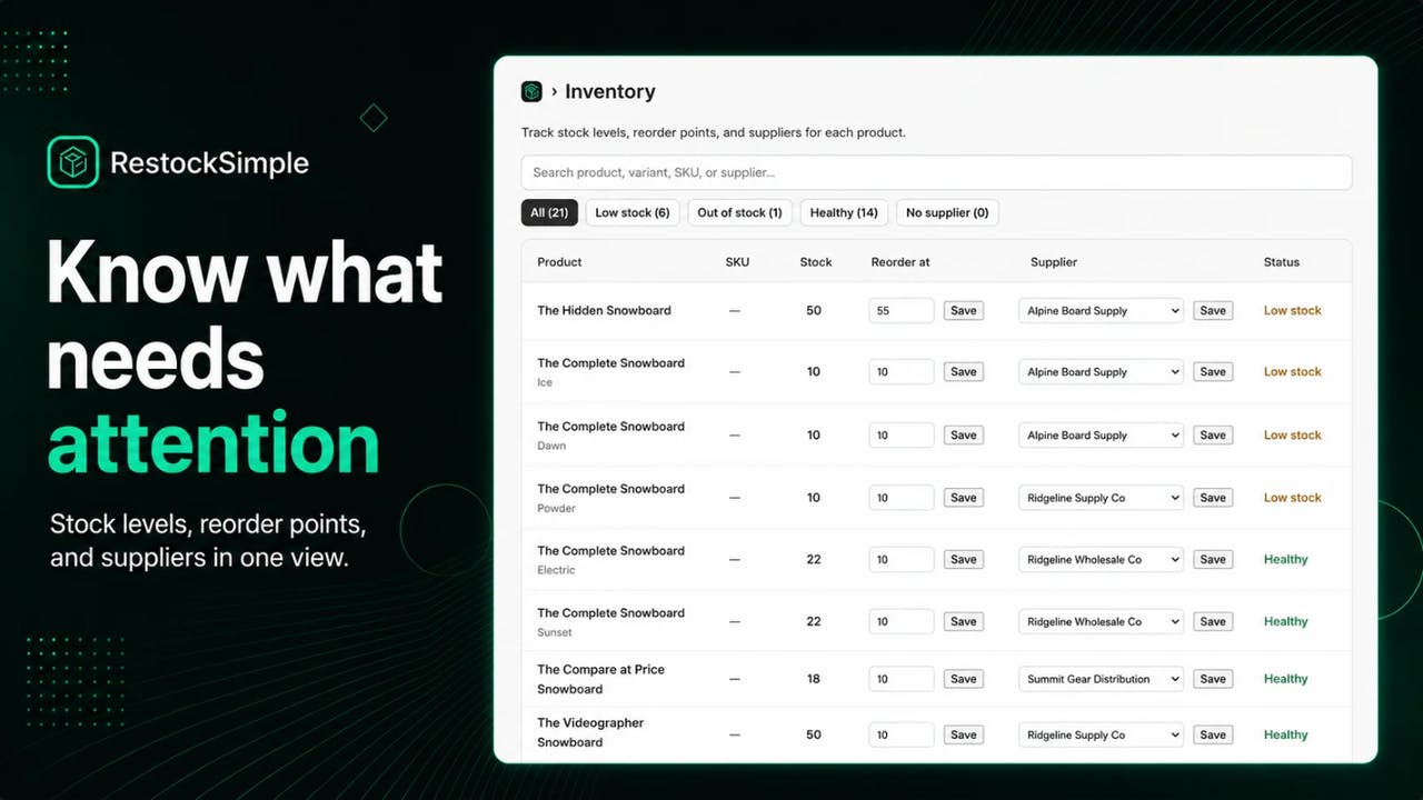 RestockSimple