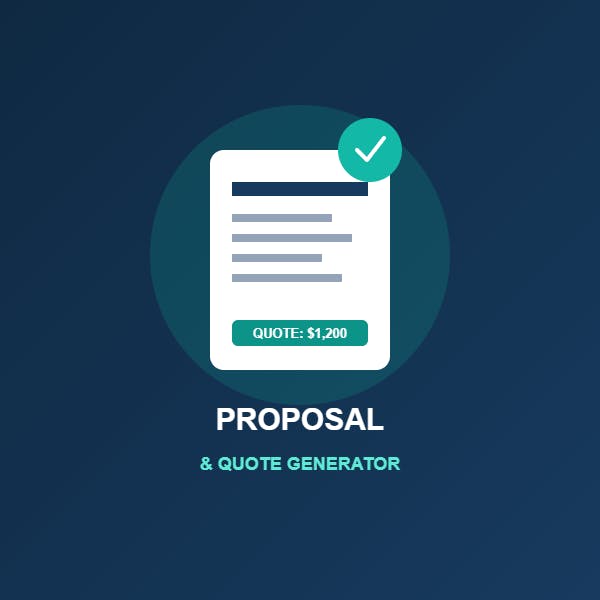 Client Proposal & Quote Generator