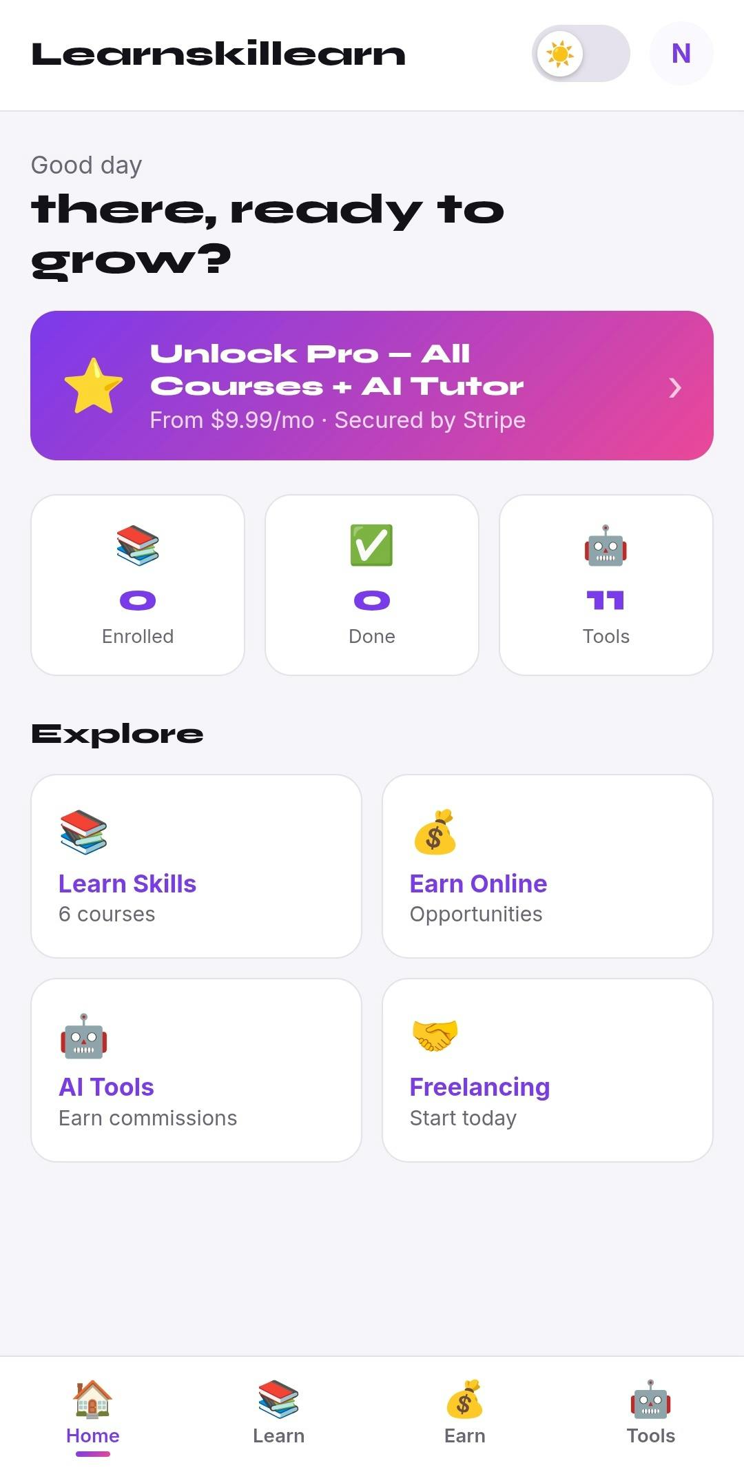 Learnskillearn