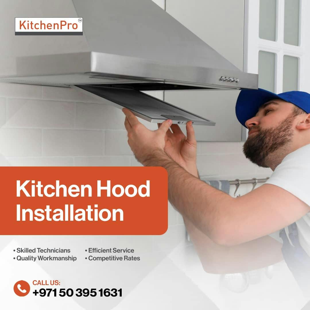 Hood exhaust installation dubai