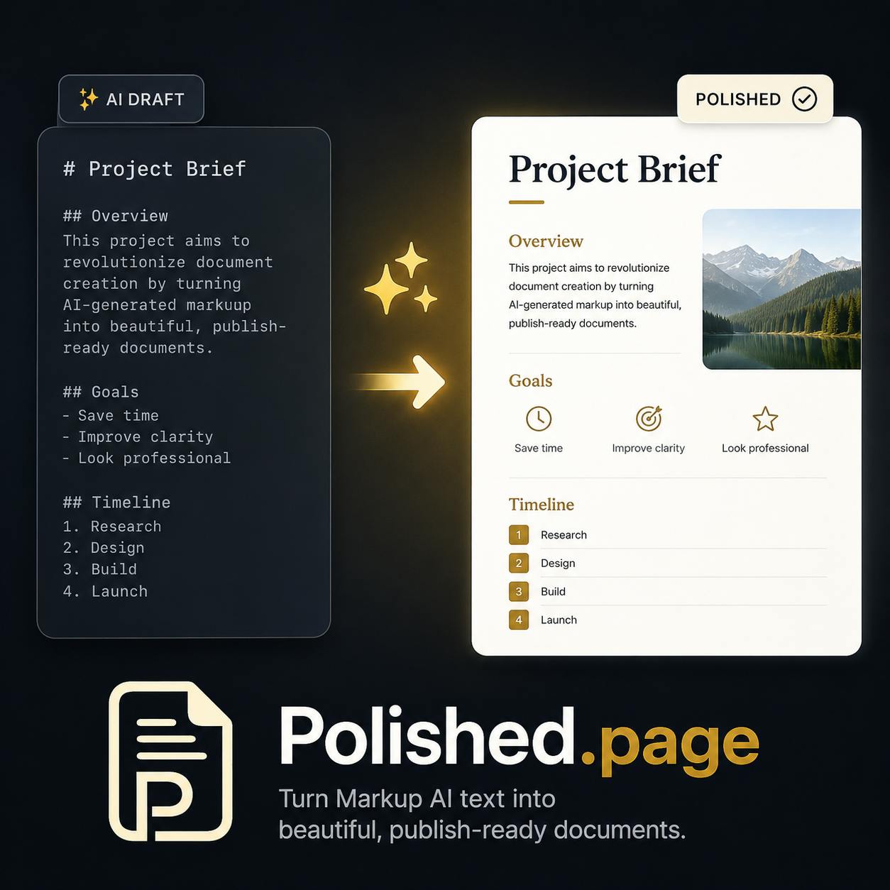 Polished.page