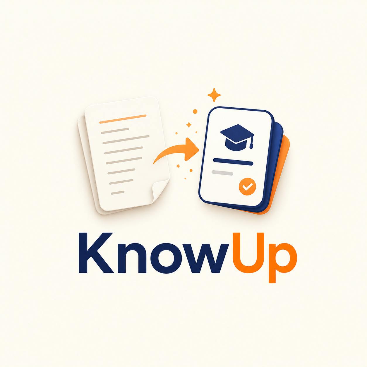 KnowUp - AI Flashcards & Study