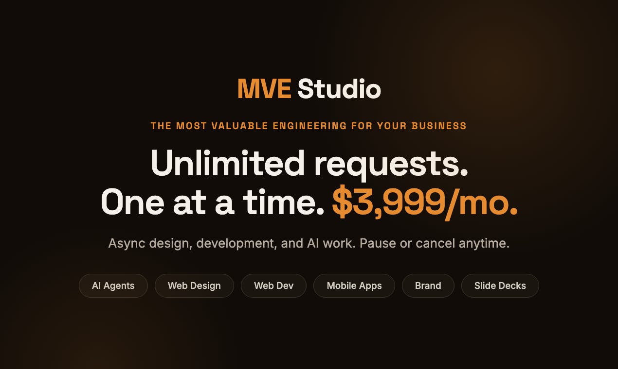 Development studio for AI and web