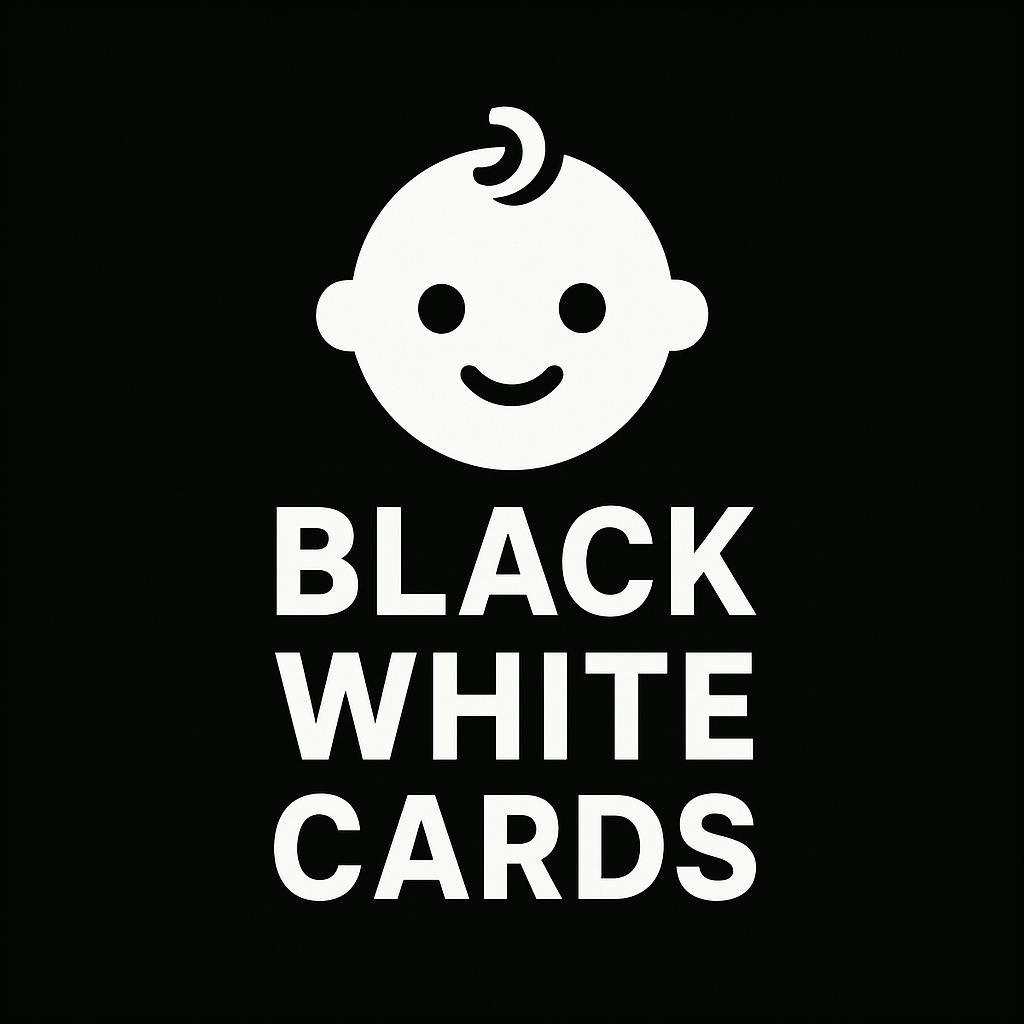 Black & White Baby Cards