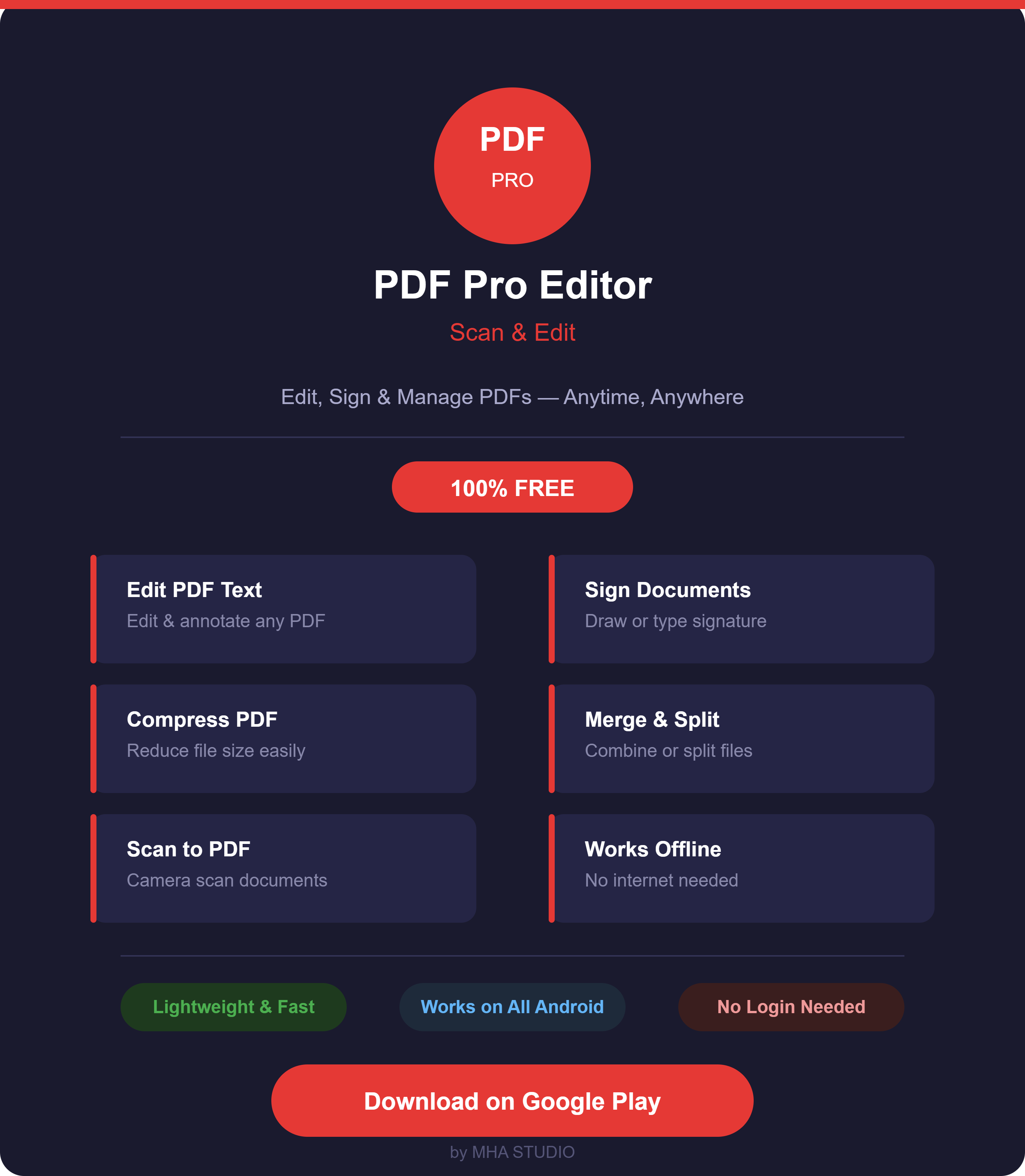 PDF EDITOR