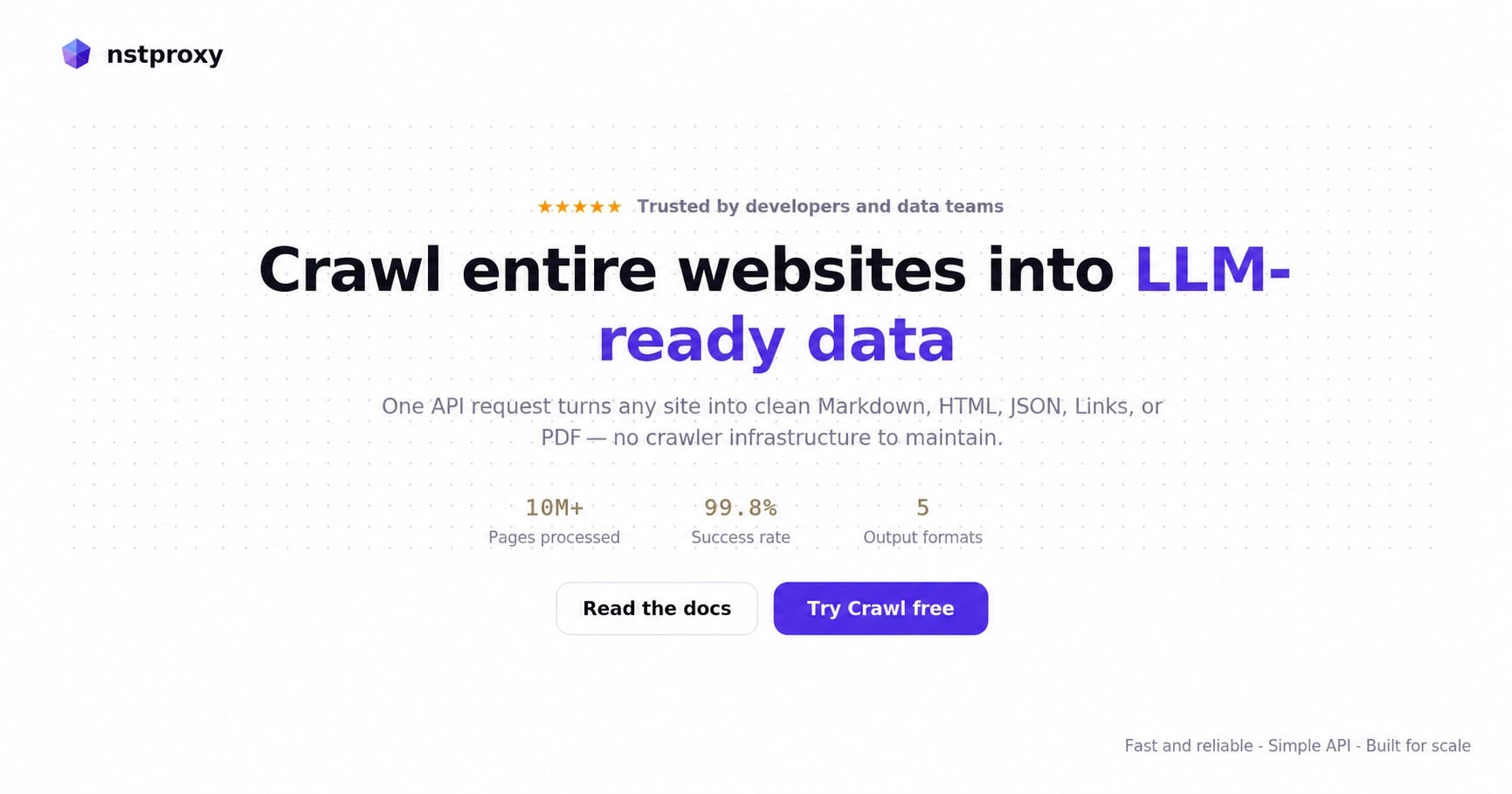 Nstproxy Crawl