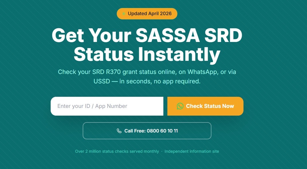 SASSA Status Check 2026