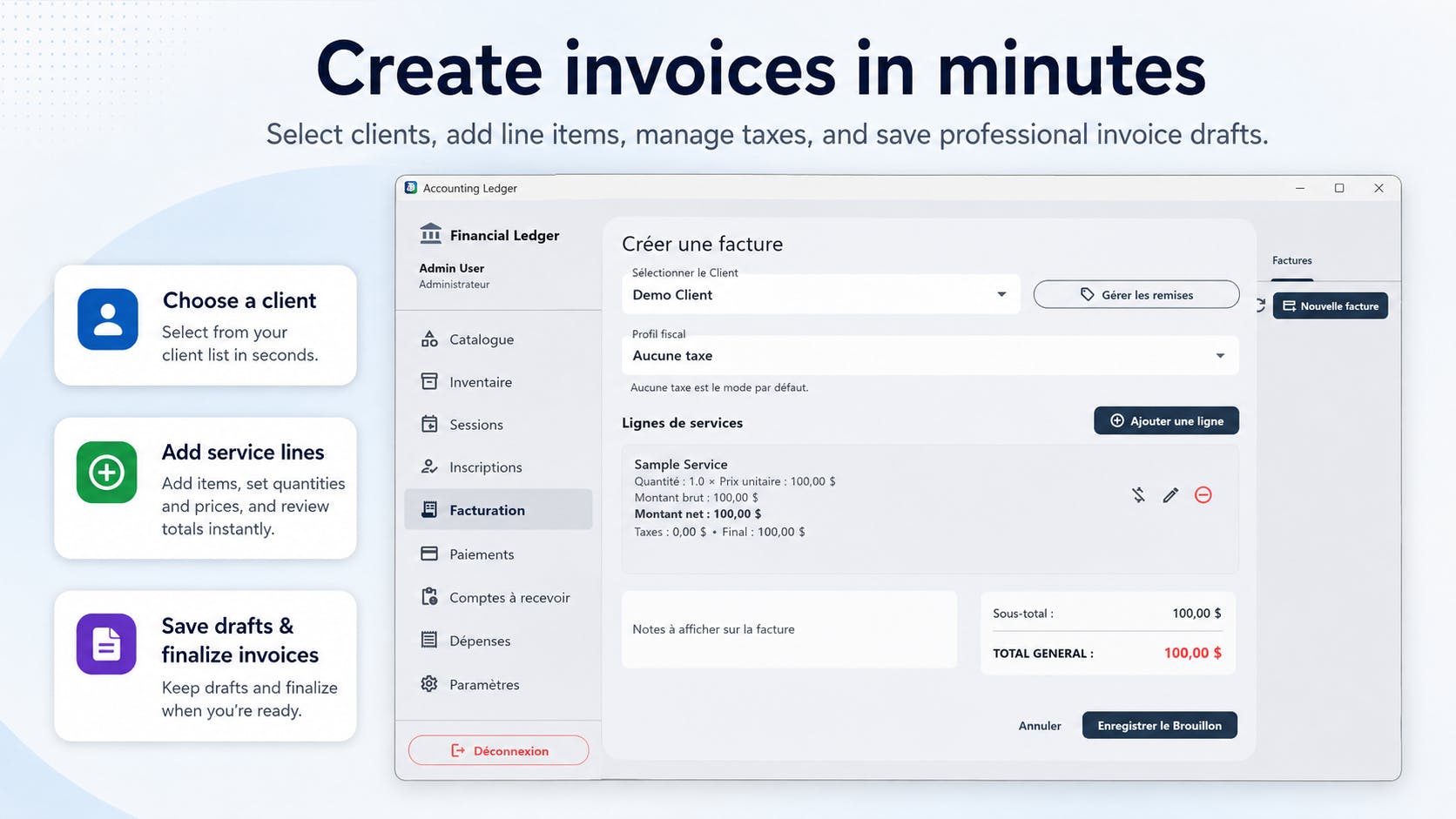 Accounting Ledger