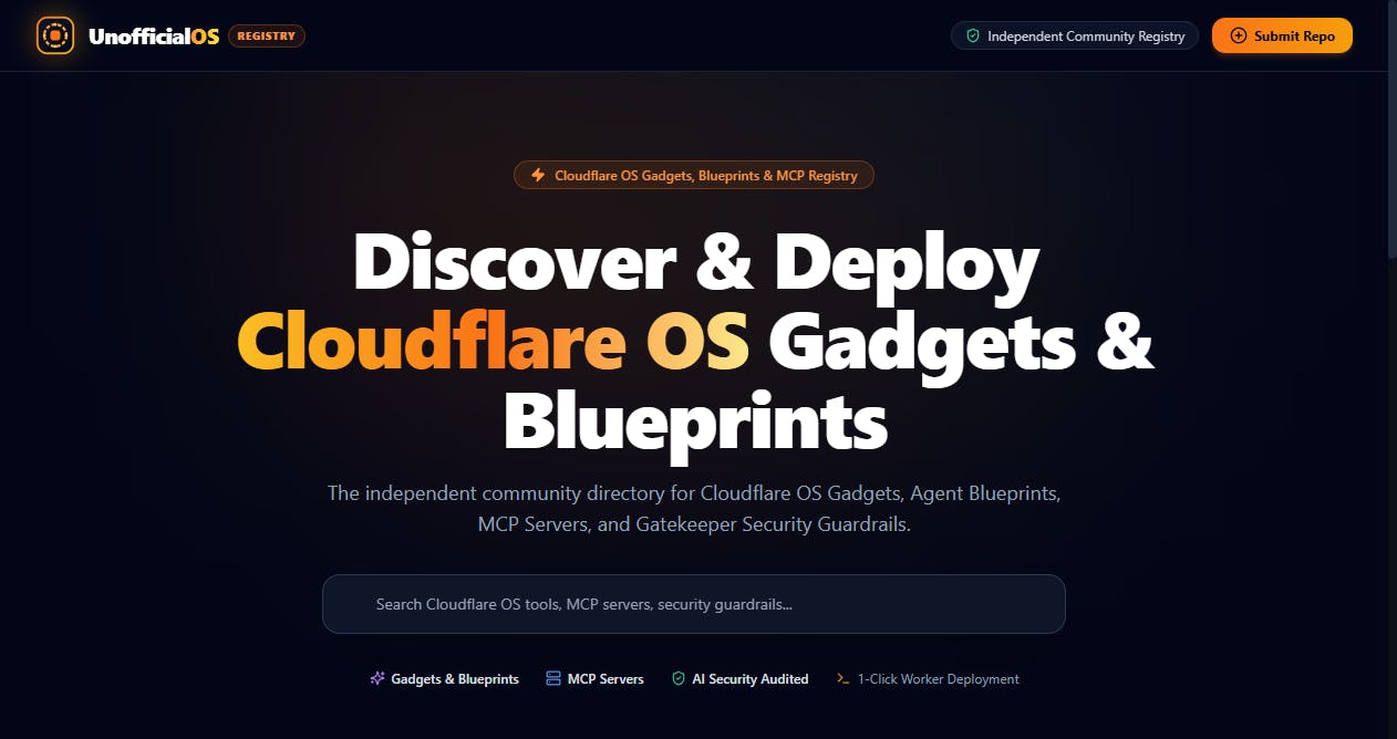UnofficialOS: Cloudflare OS Directory