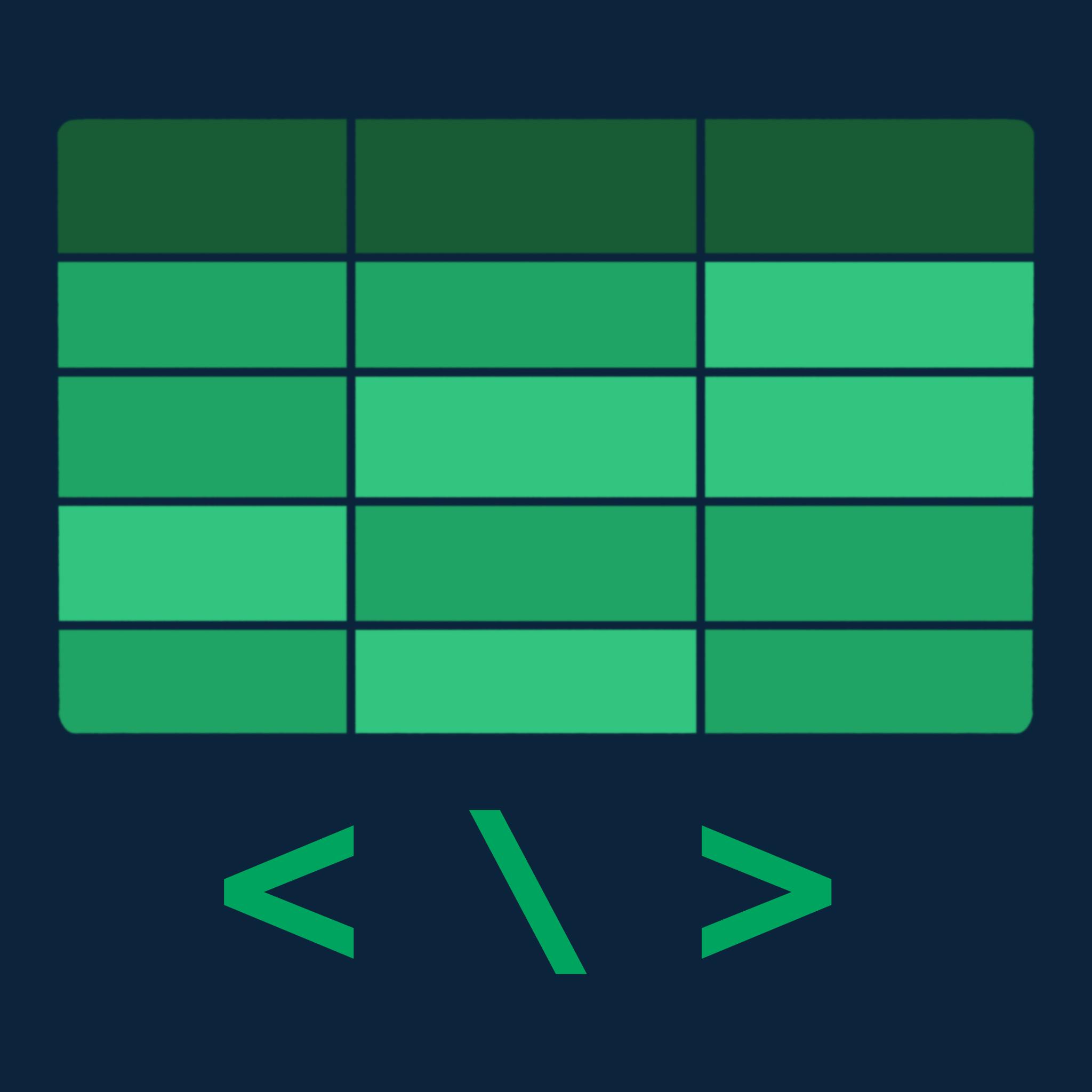 HTML Table Maker 2.0