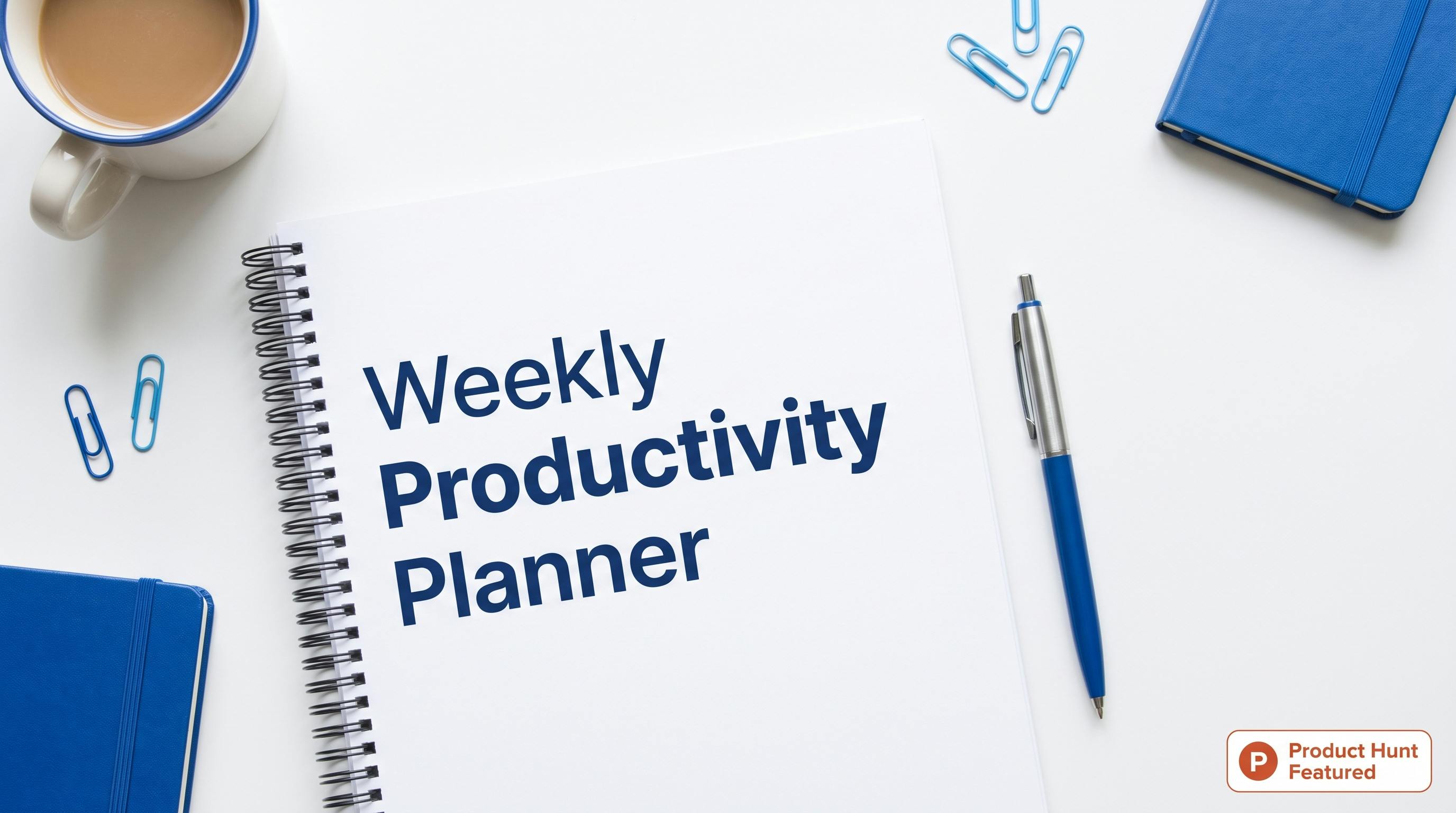 Weekly Productivity Planner (FREE)