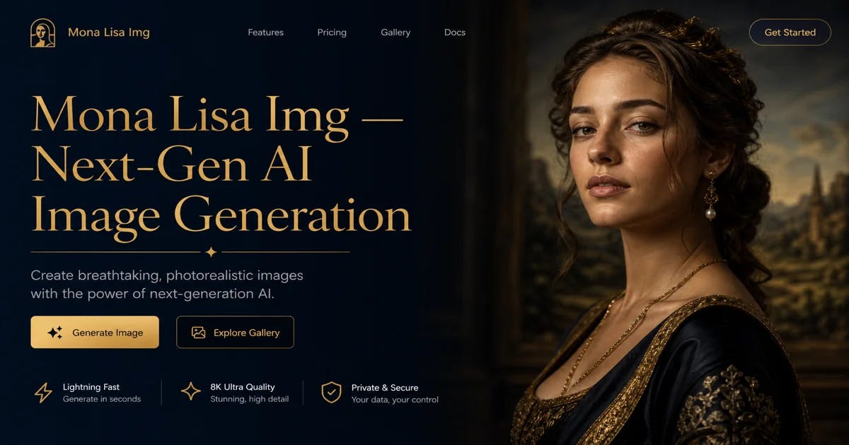Mona Lisa Img screenshot